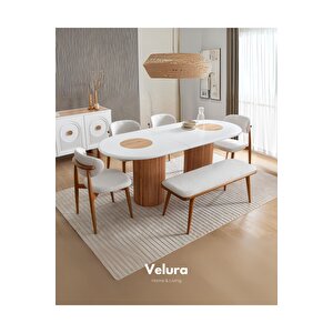 Lotus Yemek Odası Takımı (yemek Masası + 4 Adet Sandalye)