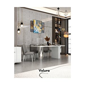 Yıldız Yemek Odası Takımı (yemek Masası + 4 Adet Sandalye) 210x100 cm