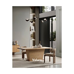 Beliz Yemek Odası Takımı (yemek Masası + 4 Adet Sandalye) 210x100 cm