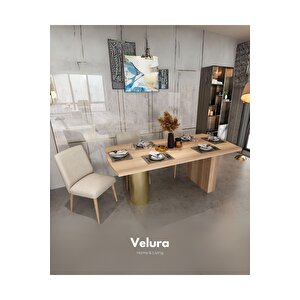 Yuvam Yemek Odası Takımı (yemek Masası + 4 Adet Sandalye) 210x100 cm