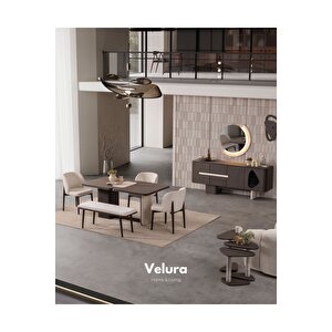 Enna Plus Yemek Odası Takımı (yemek Masası + 4 Adet Sandalye) 210x100 cm