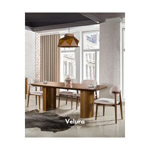 Bella Yemek Odası Takımı (yemek Masası + 4 Adet Sandalye) 210x100 cm