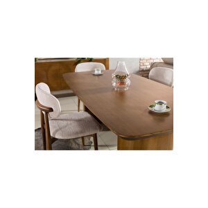 Bella Yemek Odası Takımı (yemek Masası + 4 Adet Sandalye) 210x100 cm