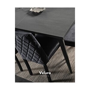 Pırlanta Yemek Odası Takımı (yemek Masası + 4 Adet Sandalye) 210x100 cm
