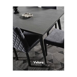 Zümrüt Yemek Odası Takımı (yemek Masası + 4 Adet Sandalye) 210x100 cm