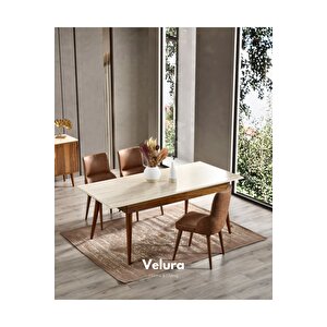 Luna Yemek Odası Takımı (yemek Masası + 4 Adet Sandalye) 210x100 cm