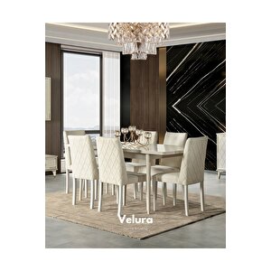 Sedef Yemek Odası Takımı (yemek Masası + 4 Adet Sandalye)