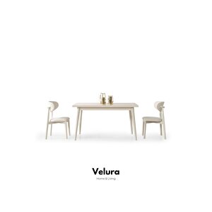 Petek Yemek Odası Takımı (yemek Masası + 4 Adet Sandalye) 210x100 cm