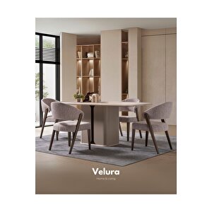 Petra Yemek Odası Takımı (yemek Masası + 4 Adet Sandalye)