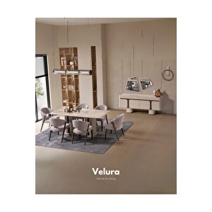 Petra Yemek Odası Takımı (yemek Masası + 4 Adet Sandalye)