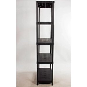5 Katlı 43x93x215 Cm Plastik Raf - Depo, Arşiv, Kiler, Dosya, Market Rafı