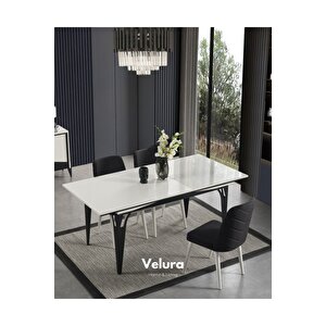 Yonca Yemek Odası Takımı (yemek Masası + 4 Adet Sandalye) 210x100 cm