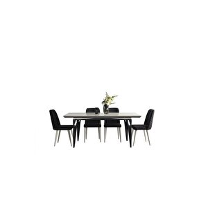 Yonca Yemek Odası Takımı (yemek Masası + 4 Adet Sandalye)