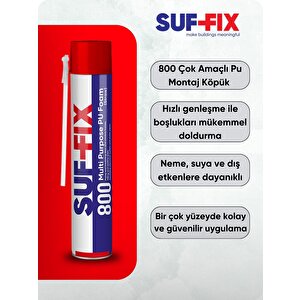 Suf-Fix 800 Multi Purpose PU Foam (Straw) 750 ml