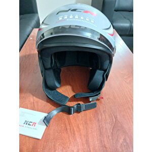 Ncr Kask Çenesi̇z 230 Ece Belgeli̇- Mat Si̇yah