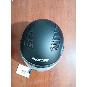 Ncr Kask Çenesi̇z 230 Ece Belgeli̇- Mat Si̇yah