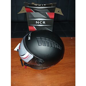 Ncr Kask Çenesi̇z 230 Ece Belgeli̇- Mat Si̇yah
