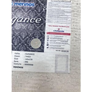 Merinos Halı Elegance 74423 096 Serisi Akrilik Salon Oturma Yatak Odası Halısı
