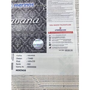 Merinos Halı Havana 73480 060 Serisi Salon Oturma Yatak Odası Halısı