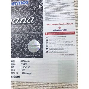 Merinos Halı Havana 73482 060 Serisi Salon Oturma Yatak Odası Halısı