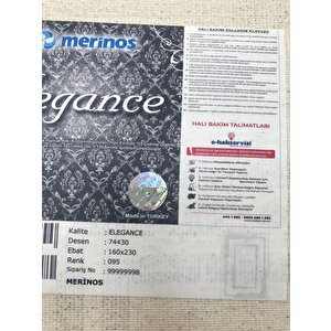 Merinos Halı Elegance 74430 095 Serisi Akrilik Salon Oturma Yatak Odası Halısı