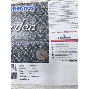 Merinos Halı Arden 72484 061 Serisi Akrilik Salon Oturma Yatak Odası Halısı