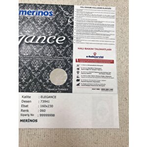 Merinos Halı Elegance 73941 060 Serisi Akrilik Salon Oturma Yatak Odası Halısı
