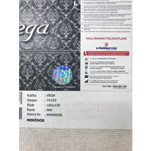 Merinos Halı Vega 74103 060 Serisi Akrilik Salon Oturma Yatak Odası Halısı