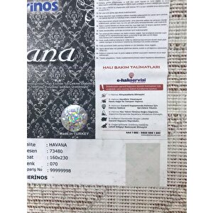 Merinos Halı Havana 73480 070 Serisi Salon Oturma Yatak Odası Halısı