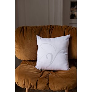 4 Adet Premium Kare Kırlent İç Yastık, 1.kalite Elyaf Ve Silikon Dolgulu, 45x45, 43x43, 30x50, 50x50, Koltuk Yastığı