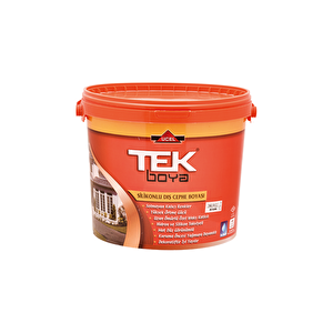 Tek Si̇li̇konlu Diş Cephe Boya Altin 7,5lt