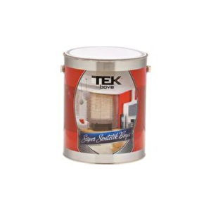 Tek Süper Lüks Senteti̇k Yağli Boya Açik Gri̇ 2,5lt