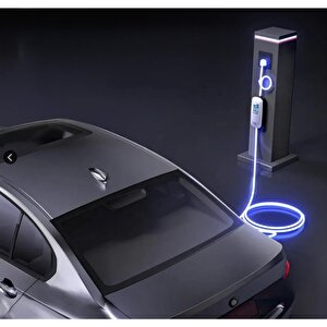 Schoner 22kw Taşınabilir Elektrikli Araç Şarj İstasyonu 5 Metre Tip2 Kablolu Wi-fi/bluetooth Mode C