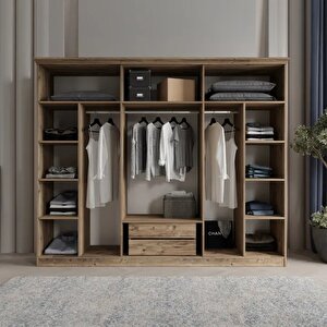 Soho 6 Kapakli Bazali Gardirop Tamami Mdf, Aytaşı Aytaşı