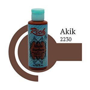 Rich Multi Surface 2232 Kestane Akrilik Boya 120 Cc