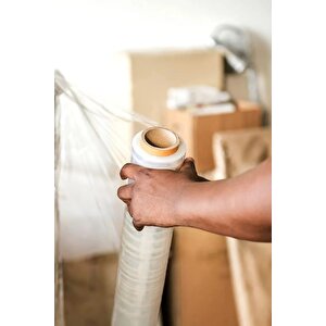 Streç Film Eşya Palet Streç Film 1.8kg 230mt 50cm 17 Mikron 1 Adet