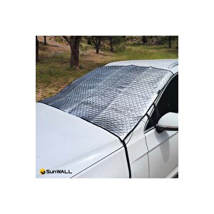 Ön Cam Dış Oto Güneşlik Ve Kar Koruma Brandası - Sedan - Hb - Suv Ve Pick-up Araçlara Uyumlu Model 2