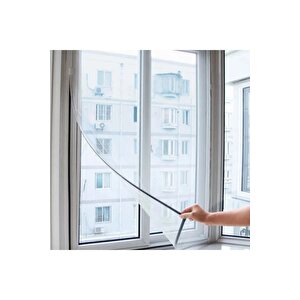 75 X 125 Cm Yapışkanlı Sineklik Tek Kanat Yapıştırma Bantlı Kapı Pencerelerin Kapanması Engellemez