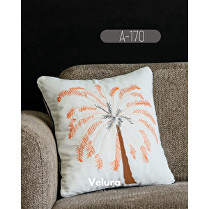 Dekoratif Kırlent & Pinterest Kırlent & Keten Kumaş - Nakış İşleme & A170
