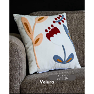 Dekoratif Kırlent & Pinterest Kırlent & Keten Kumaş - Nakış İşleme & A164