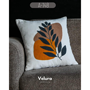 Dekoratif Kırlent & Pinterest Kırlent & Keten Kumaş - Nakış İşleme & A148