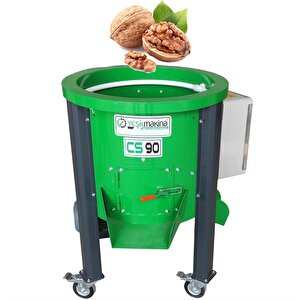 Yeşil Cs90d Devir Ayarlı Ceviz Soyma Makinesi 50kg/90l 220v