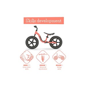 Chillafish Charlie Sport- Denge Bisikleti - (12 Inç) - Flamingo
