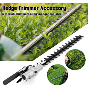 Benzinli Tırpan Çit Kesme Budama Aparatı 28mm 9 Diş