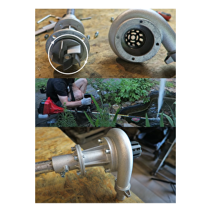 Benzinli Tırpan Çim Biçme Makinası Su Kaldırma Pompası Aparatı 26 Mm 9 Diş