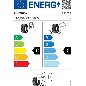 195/50 R16 88v Reinf. Roadfun Oto Yaz Lastiği (üretim Yılı: 2025)