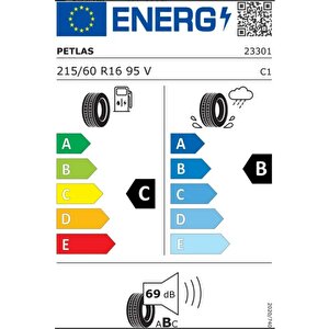 215/60 R16 Tl 95v Progreen Pt525 Yaz Lastiği (üretim Tarihi:2025)