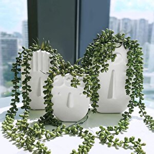 Yapay Çiçek Sarkan String Okaliptus 70cm 3dal