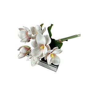 Yapay Çiçek Manolya Letex Eva Magnolia 33cm Pudra Pembe
