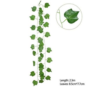 Yapay Sarmaşık Üzüm Yaprağı 12li̇  Paket
